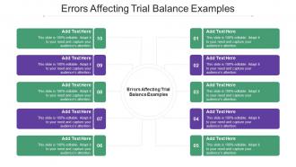 Errors Affecting Trial Balance Examples Ppt Powerpoint Presentation Styles Slides Cpb