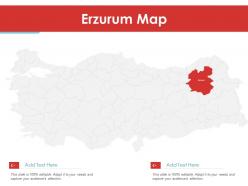 Erzurum map powerpoint presentation ppt template