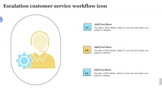 Escalation Customer Service Workflow Icon