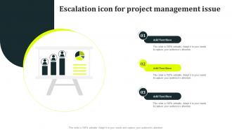 Escalation Icon For Project Management Issue