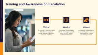 Escalation Matrix For Serious Incident Report Issued To Relevant Parties PPT Guidelines AT Professional Attractive