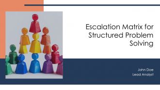 Escalation Matrix For Structured Problem Solving PPT Example AT