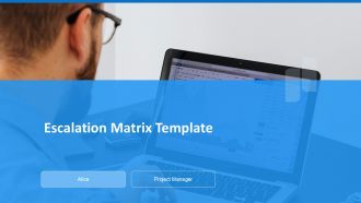 Escalation Matrix Template PPT Template ACP