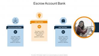 Escrow Account Bank In Powerpoint And Google Slides Cpb