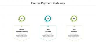 Escrow payment gateway ppt powerpoint presentation layouts demonstration cpb
