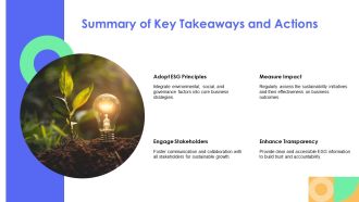 ESG Framework For Sustainable Business Growth PPT Example AT Professional Customizable