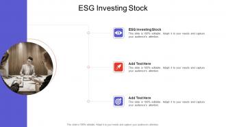 ESG Investing Stock In Powerpoint And Google Slides Cpb