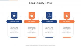ESG Quality Score In Powerpoint And Google Slides Cpb