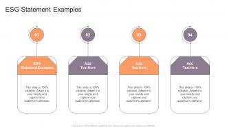 ESG Statement Examples In Powerpoint And Google Slides Cpb
