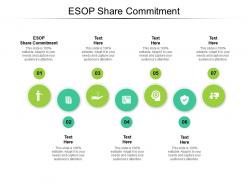Esop share commitment ppt powerpoint presentation pictures example cpb
