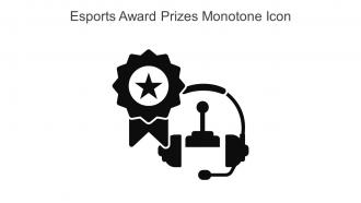 Esports Award Prizes Monotone Icon In Powerpoint Pptx Png And Editable Eps Format