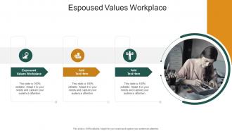 Espoused Values Workplace In Powerpoint And Google Slides Cpb
