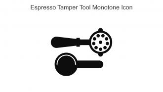 Espresso Tamper Tool Monotone Icon In Powerpoint Pptx Png And Editable Eps Format