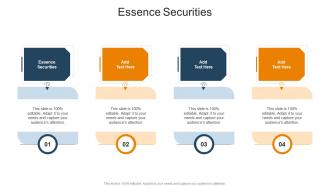 Essence Securities In Powerpoint And Google Slides Cpb