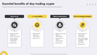 Essential Benefits Of Day Trading Crypto