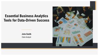 Essential Business Analytics Tools For Data Driven Success PPT Guidelines AT