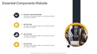 Essential Components Website In Powerpoint And Google Slides Cpb