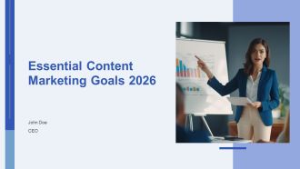 Essential Content Marketing Goals 2026 PPT Template AT