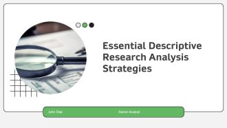 Essential Descriptive Research Analysis Strategies PPT Designs AT