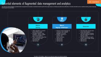 Essential Elements Of Augmented Data Management And Analytics