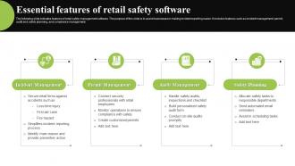 Essential Features Of Retail Safety Software
