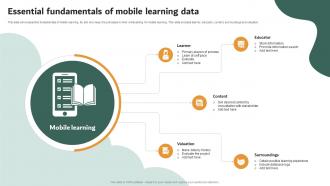 Essential Fundamentals Of Mobile Learning Data