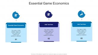 Essential Game Economics In Powerpoint And Google Slides Cpb