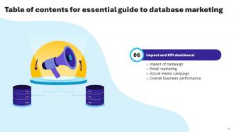 Essential Guide To Database Marketing Powerpoint Presentation Slides MKT CD V Adaptable Ideas