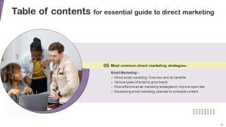 Essential Guide To Direct Marketing Powerpoint Presentation Slides MKT CD V Colorful Impressive