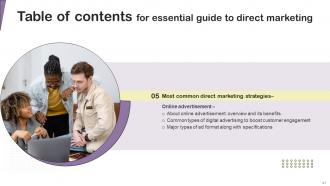 Essential Guide To Direct Marketing Powerpoint Presentation Slides MKT CD V Slides Interactive