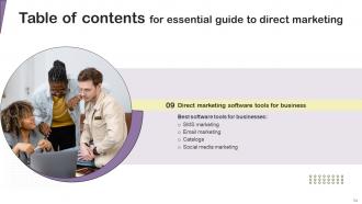 Essential Guide To Direct Marketing Powerpoint Presentation Slides MKT CD V Compatible Interactive