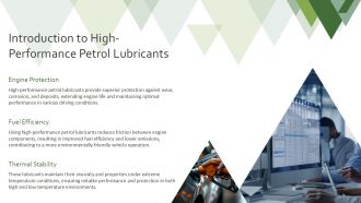 Essential Guide To High Performance Petrol Lubricants PPT PowerPoint ST AI Images Impressive