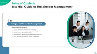 Essential Guide To Stakeholder Management Powerpoint Presentation Slides PM CD Adaptable Template