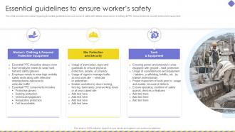 Essential Guidelines To Ensure Workers Safety Embracing Construction Playbook