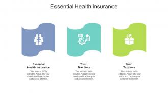 Essential health insurance ppt powerpoint presentation outline rules cpb