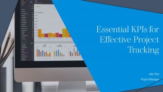 Essential Kpis For Effective Project Tracking PPT Designs AT
