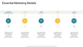 Essential Marketing Models In Powerpoint And Google Slides Cpb