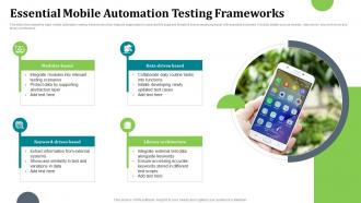 Essential Mobile Automation Testing Frameworks