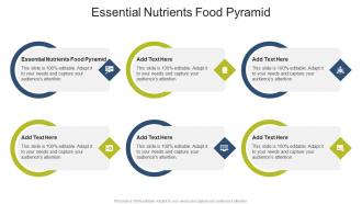 Essential Nutrients Food Pyramid In Powerpoint And Google Slides Cpb