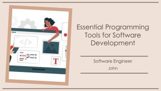 Essential Programming Tools For Software Development PPT Template AT