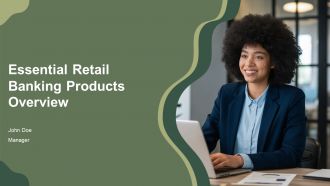 Essential Retail Banking Products Overview PPT Outline AT