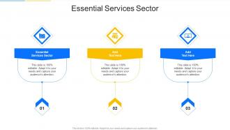 Essential Services Sector In Powerpoint And Google Slides Cpb