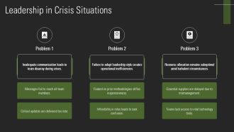 Essential Situational Leadership Strategies PPT Designs AT Visual Analytical