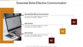 Essential Skills Effective Communication In Powerpoint And Google Slides Cpb