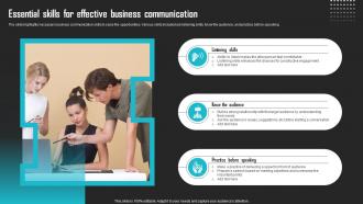 Essential Skills For Effective Business Communication