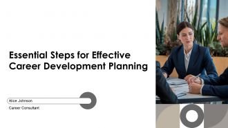 Essential Steps For Effective Career Development Planning PPT Designs AT Essential Steps For Effective Career Development Planning PPT Designs AT