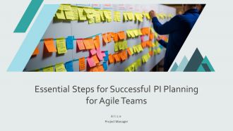 Essential Steps For Successful PI Planning For Agile Teams PPT Guidelines AT