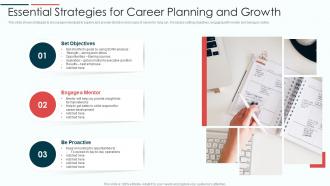 Essential Strategies For Career Planning And Growth
