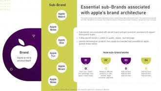 Essential Sub Brands Associated With Apples Brand Architecture Unearthing Apples Billion Dollar