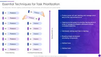 Essential Techniques For Task Prioritization Lean Agile Project Management Playbook